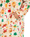 Huggable Unisex Christmas Print Oversized Hoodie