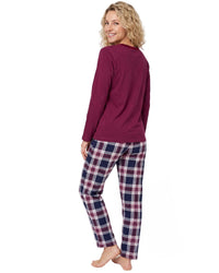 Indigo Sky Womens 100% Cotton Jersey Pyjamas