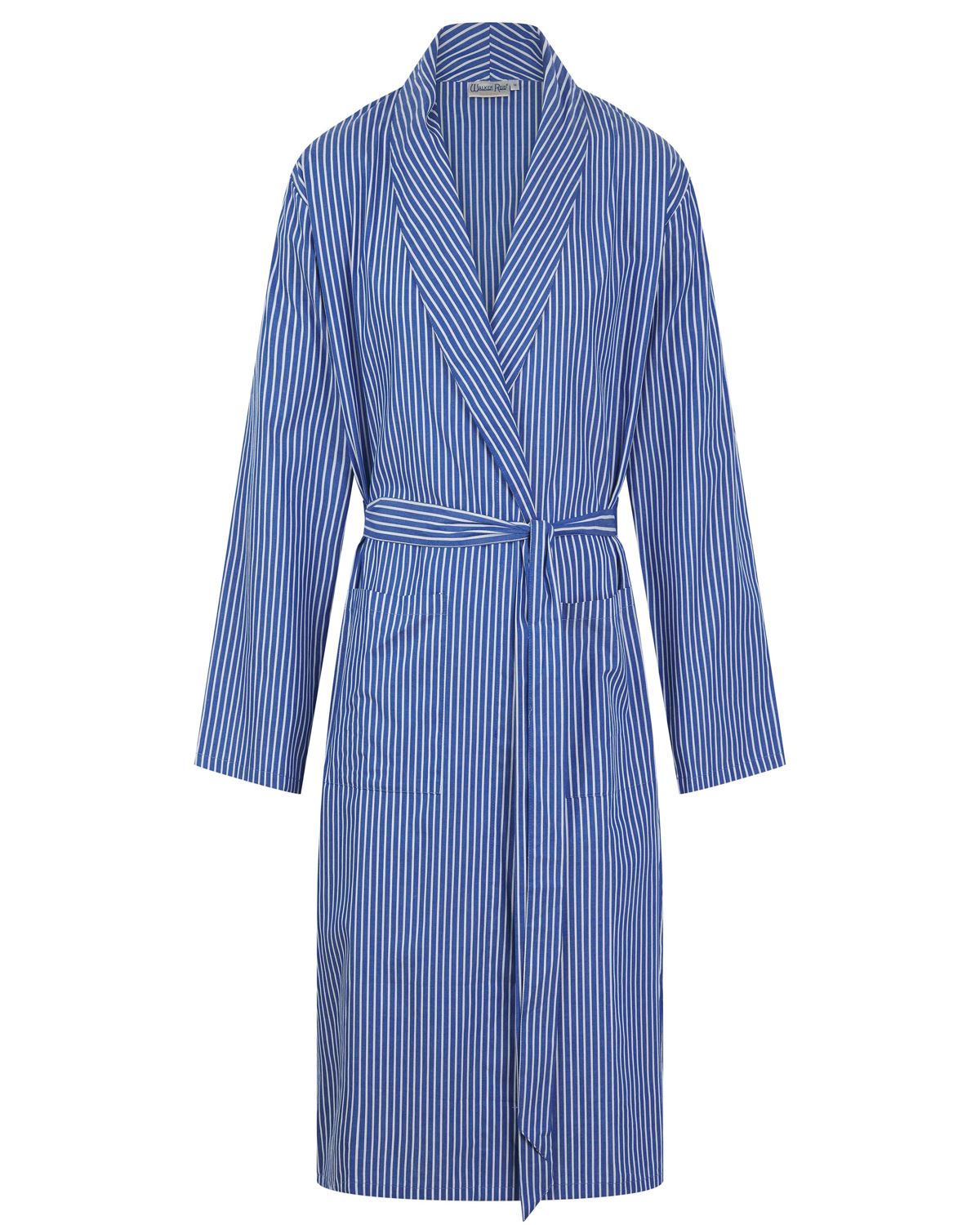 Walker Reid Mens Stripe Housecoat