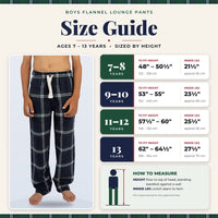 Cargo Bay Boys Flannel Lounge Pants