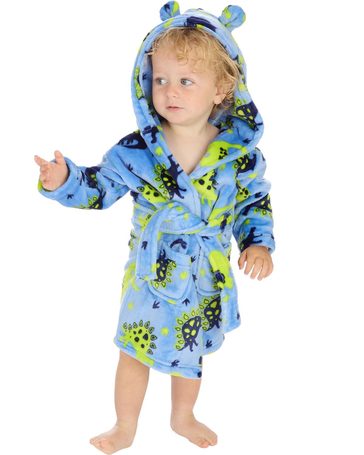Babytown Babies Printed Fleece Robes