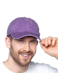 Adults Stonewash Baseball Cap
