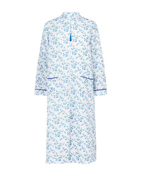 La Marquise Womens 'Moonlit Tulip' Mock Quilt Zip Robe