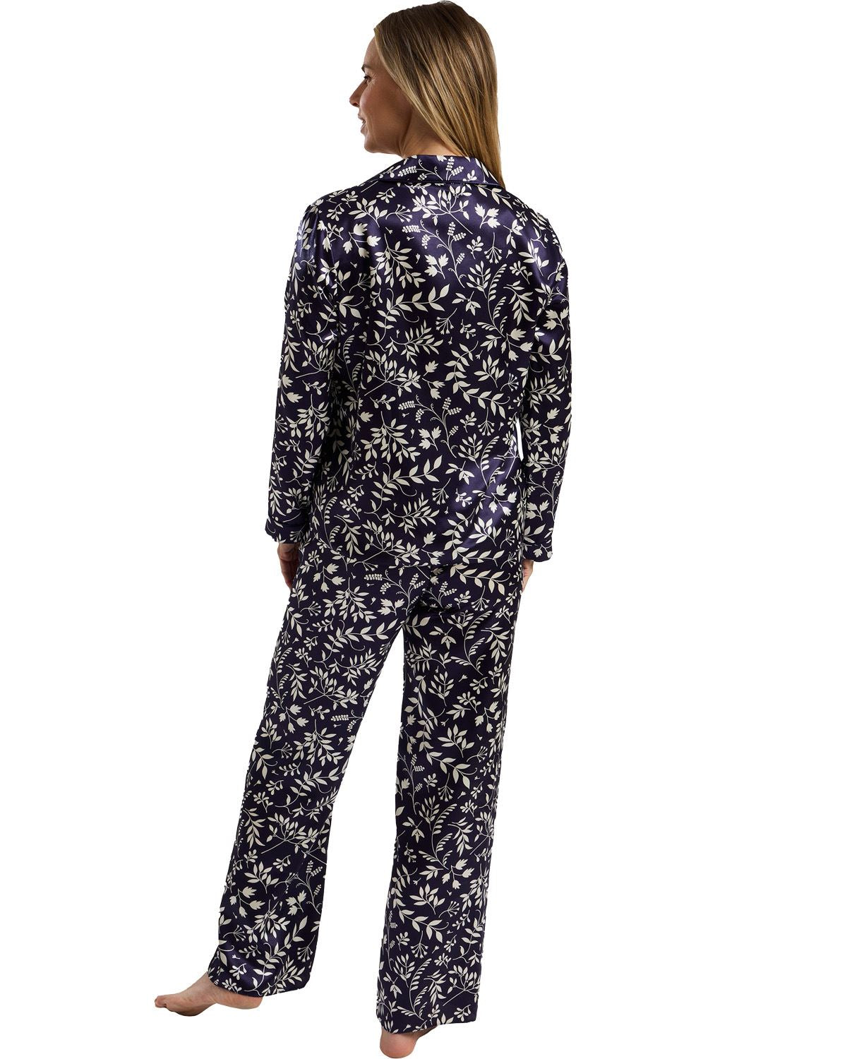 Marlon Womens Claudette Satin Pyjamas