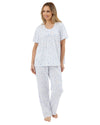 Marlon Womens Harvest Floral Jersey Pyjamas