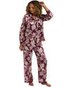 Indigo Sky Womens Lydia Satin Pyjama