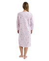 Marlon Womens Bouquet Pastel 45" Long Sleeve Nightdress