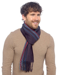 Tom Franks Mens Tassel Scarf
