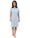 Indigo Sky Womens Tropical Jersey Nightshirt