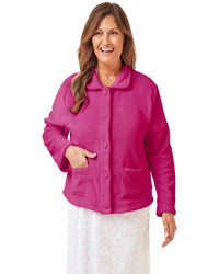 Marlon Ladies Coral Fleece Bedjacket