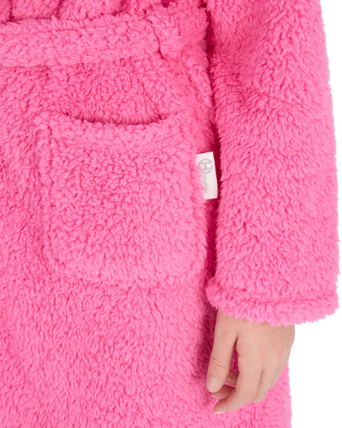 Huggable Girls Borg Hooded Robe