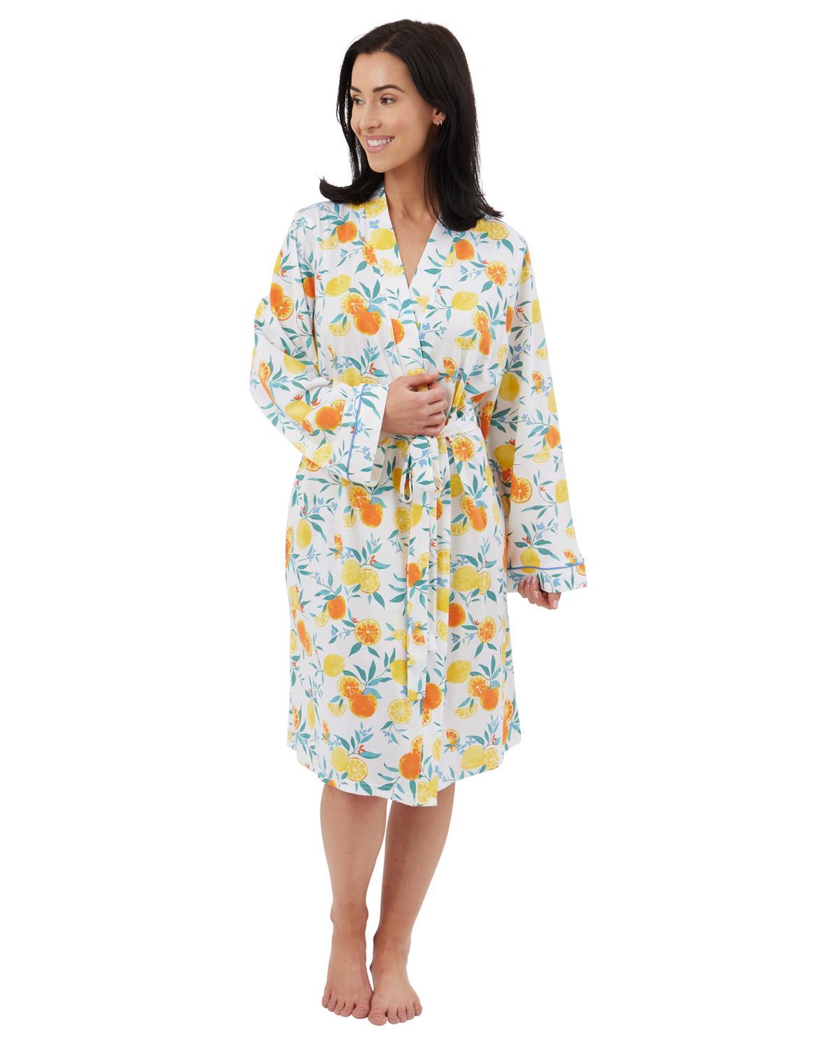 Indigo Sky Womens Lemon Fruit Wrap