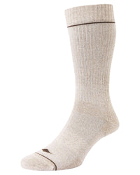 HJ Hall Unisex Rambler Light Comfort Coolmax Cotton Crew Sock