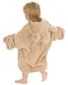 Huggable Kids Teddy Plush Fleece Hoodie