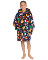 Huggable Unisex Christmas Print Oversized Hoodie