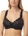 Marlon Womens Scalloped Lace Underwired Bra