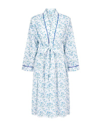 La Marquise 'Moonlit Tulip' Piped Long Sleeve Wrap
