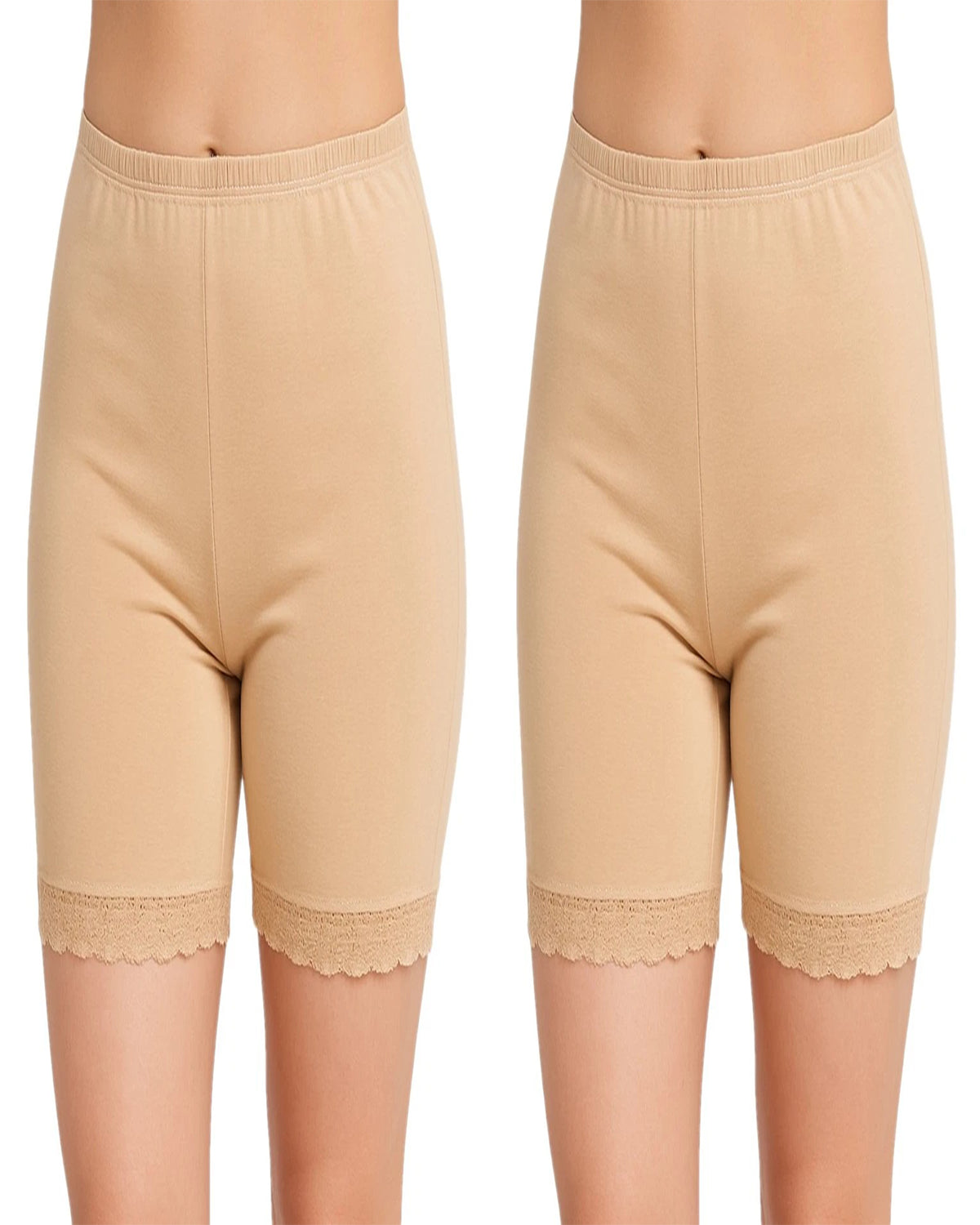 Anucci Womens 2 Pack Anti-Chafing Shorts