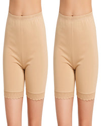 Anucci Womens 2 Pack Anti-Chafing Shorts