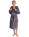 Huggable Boys Embossed Football Hooded Robe