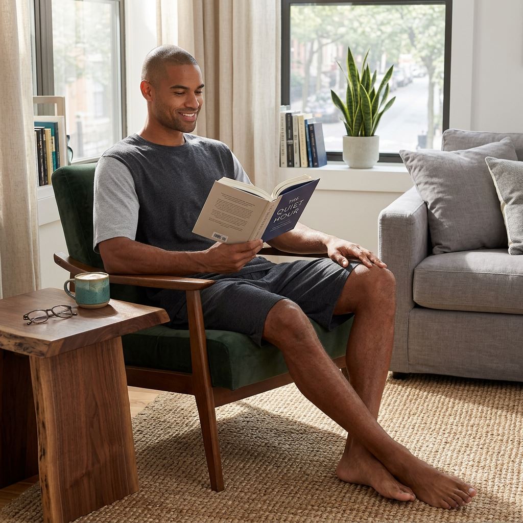 Momentii Mens Jersey Short Pyjamas
