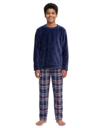 Teen Boys Flannel Fleece Pyjama Set