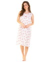La Marquise Womens Meadow Sleeveless Nightie