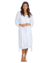Cottonique Womens Jersey Cotton Short Sleeve Nightie