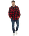 Storm Ridge Mens Polar Fleece Check Shirt
