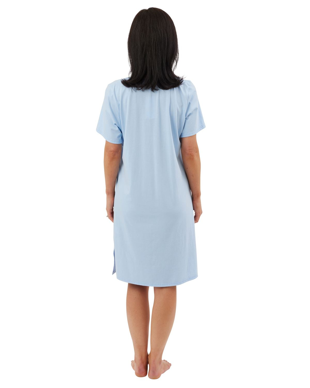 Indigo Sky Womens Tropical Jersey Nightshirt