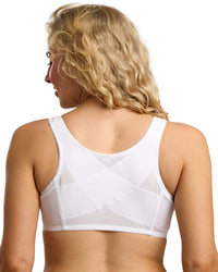 Marlon Womens Soft Cup Front Fastening Back Support Bra