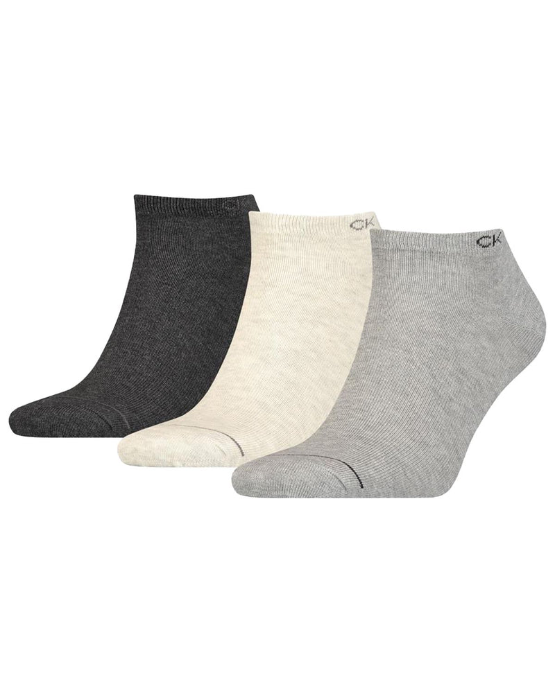 Mens Calvin Klein 3 Pack Sneaker Socks