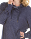 La Marquise Womens Lush Lounge Cloudknit Cowl Neck Nightie