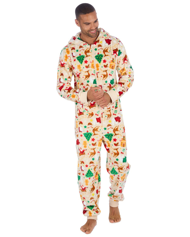 Huggable Matching Family Fleece Christmas Onesies