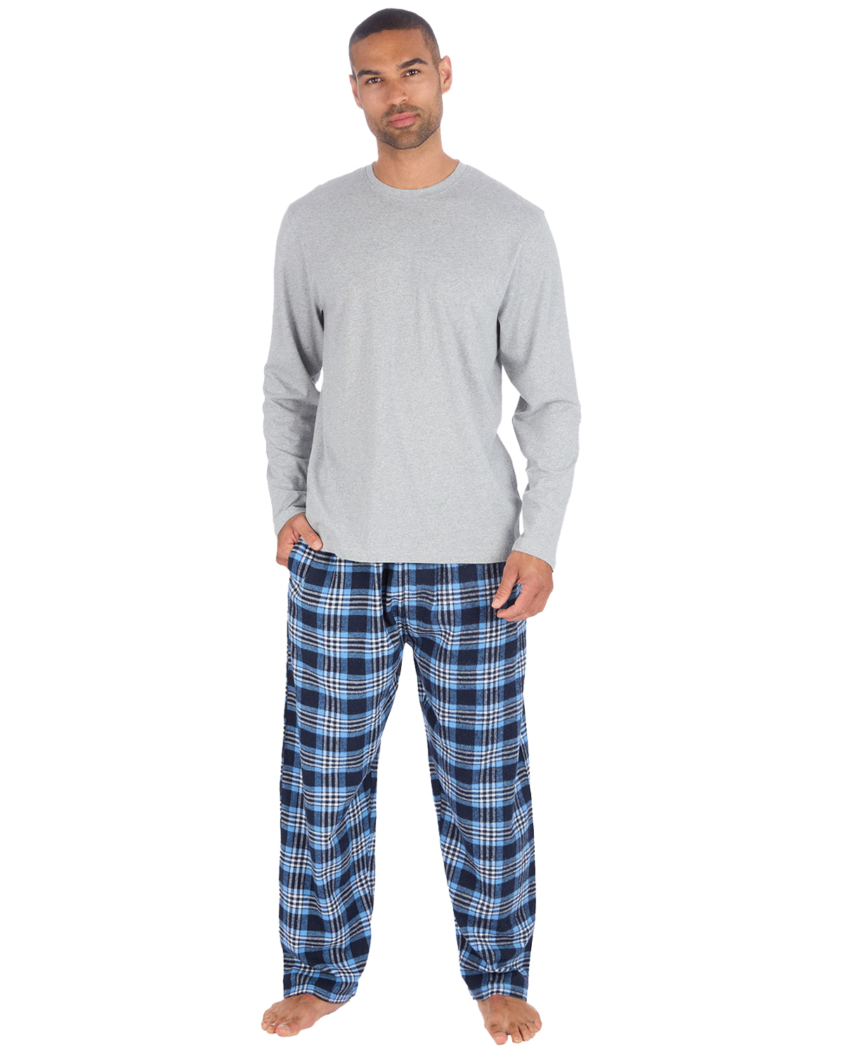 Cargo Bay Mens Flannel Lounge Set