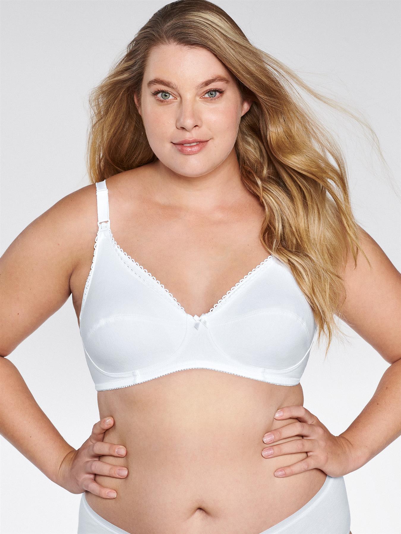 Naturana Womens Drop Cup Nursing Bra