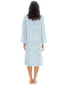 Womens Long Sleeve Woven Poplin Nightie