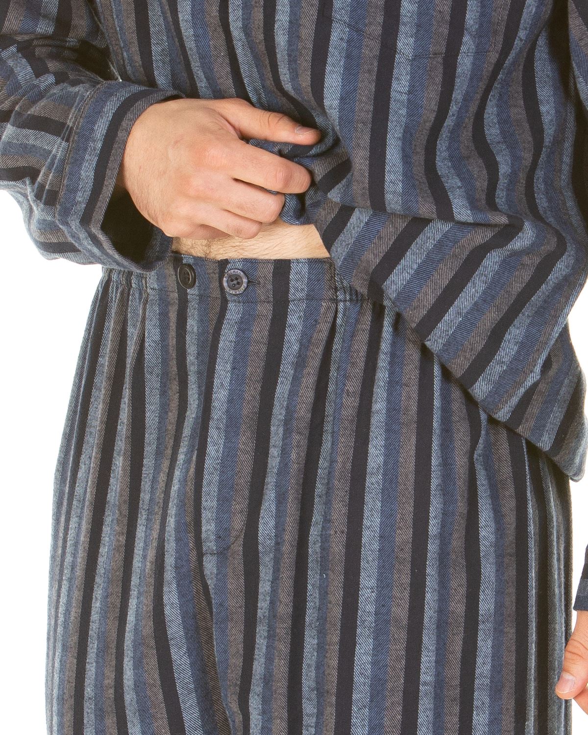 Haigman Mens Brushed 100% Cotton Pyjamas