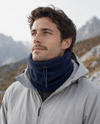 Adults Fleece Neckwarmer Snood Scarf