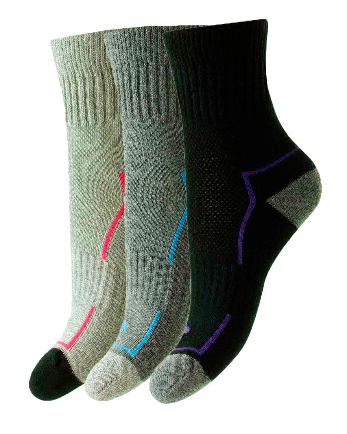 HJ Hall 3 Pack Comfort Top Workwear Socks
