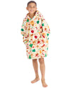 Huggable Unisex Christmas Print Oversized Hoodie