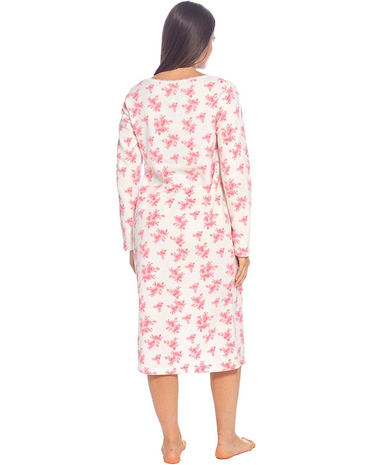 Wolfe and Harte Womens Polar Fleece Nightdress