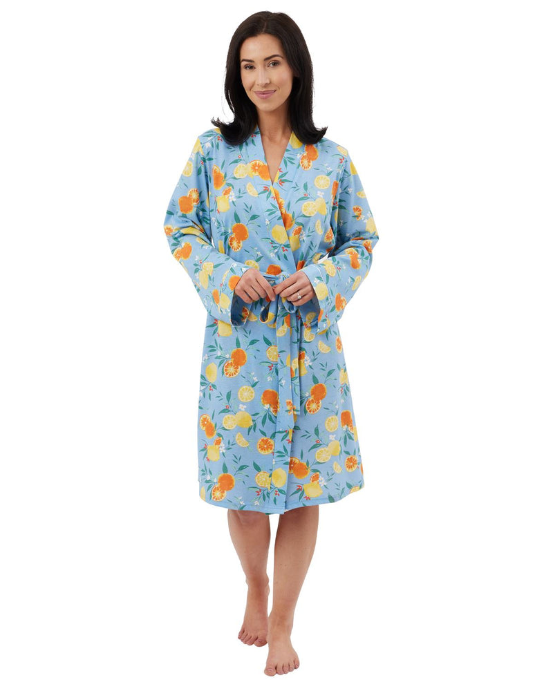 Indigo Sky Womens Lemon Fruit Wrap
