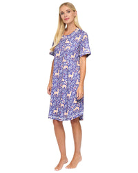 La Marquise Womens 'Cosy Wonders' Short Sleeve Nightie