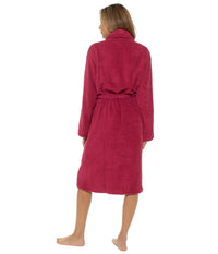 Slumber Hut Womens Wrap Towelling Dressing Gown
