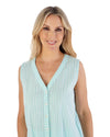 Slenderella Womens Sleeveless Textured Woven Short Pyjamas