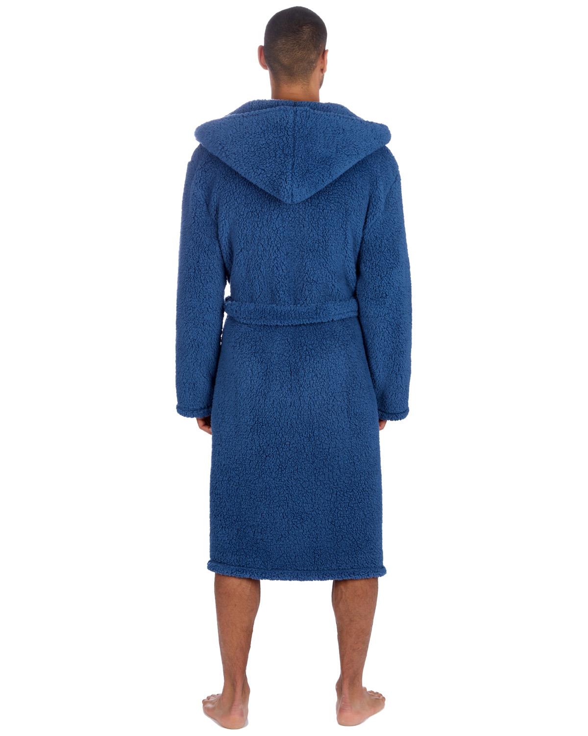 Cargo Bay Mens Borg Fleece Dressing Gown