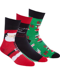 6 Pack Family Christmas Socks