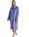 Marlon Womens Faux Fur Zip Robe