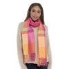 Womens Check Plaid Winter Tartan Scarf